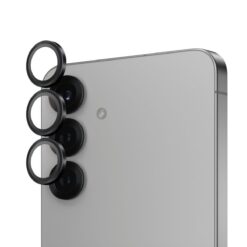 Tagakaamerate kaitseklaasid Hoops, Samsung Galaxy S25+, must, PanzerGlass