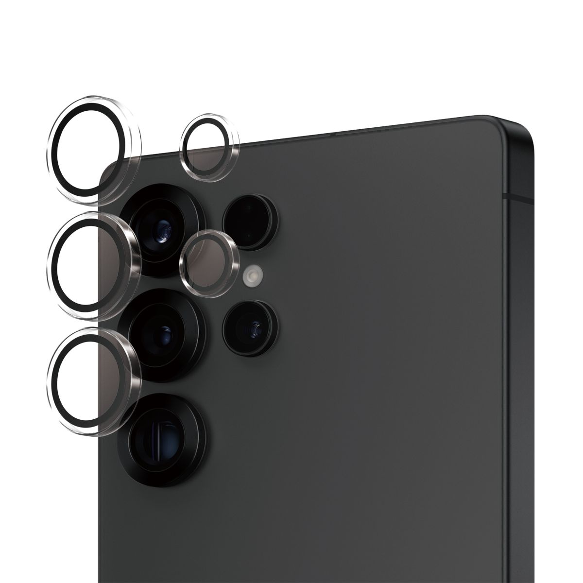 Tagakaamerate kaitseklaasid Hoops, Samsung Galaxy S25 Ultra, läbipaistev, PanzerGlass