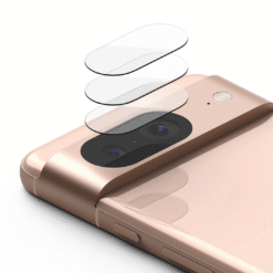 Tagakaamerate kaitseklaas Google Pixel 8, komplektis 3tk, läbipaistev, Ringke