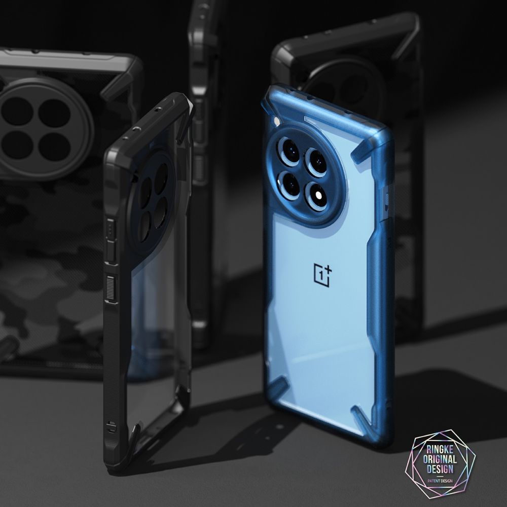 Kaitseümbris Fusion X, OnePlus 12R, läbipaistev musta äärega, Ringke - Image 2