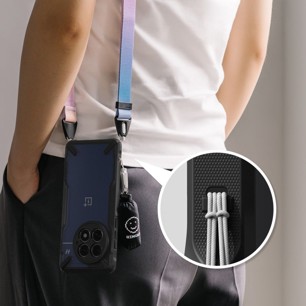 Kaitseümbris Fusion X, OnePlus 13, läbipaistev musta äärega, Ringke - Image 7