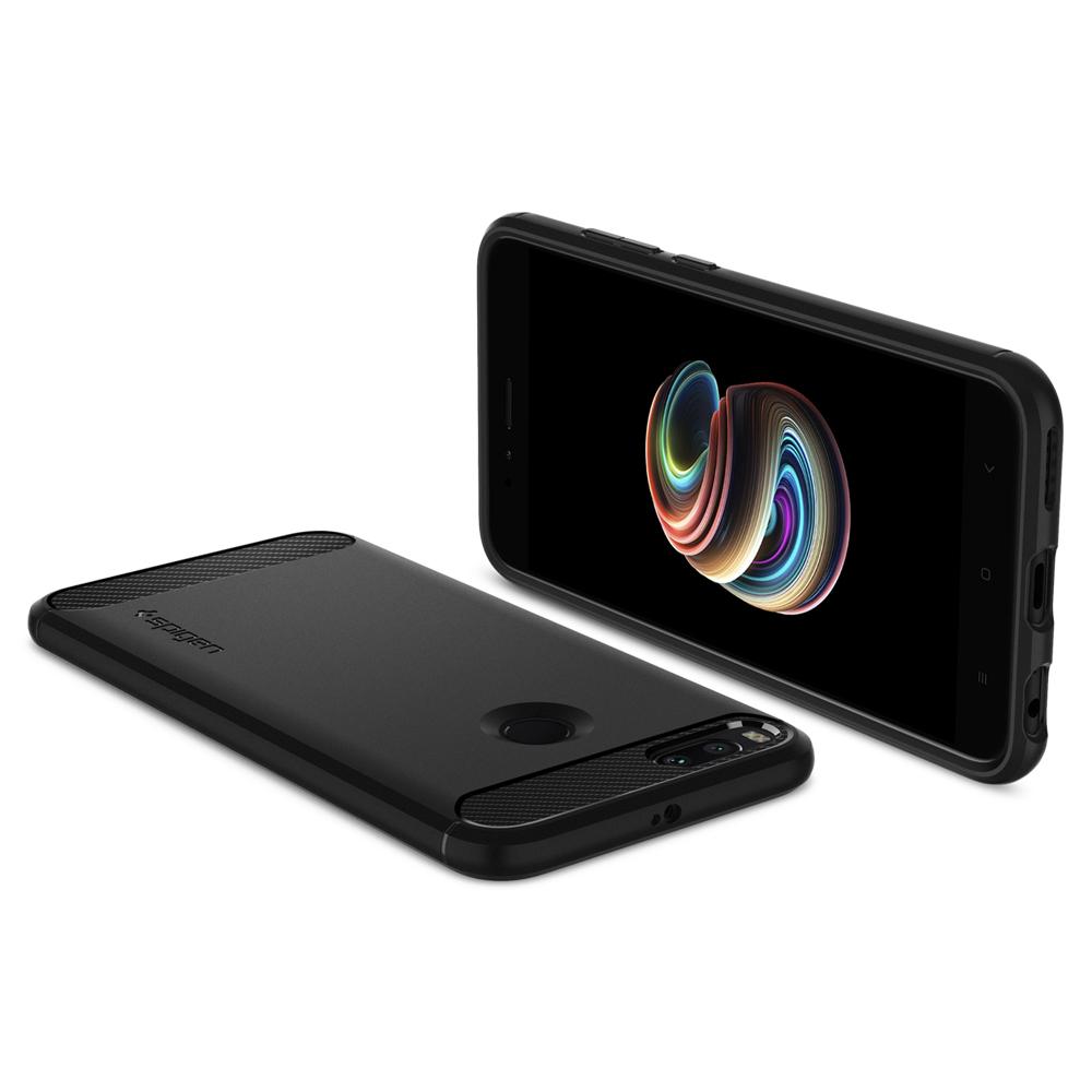 Kaitseümbris Rugged Armor, Xiaomi Mi A1 / Mi 5X, must, Spigen - Image 2