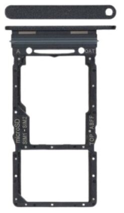 SIM card holder Samsung A266 A26 5G Black original (service pack)