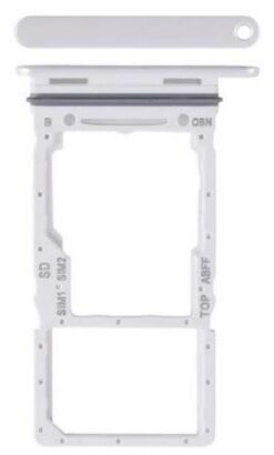 SIM card holder Samsung A266 A26 5G White original (service pack)