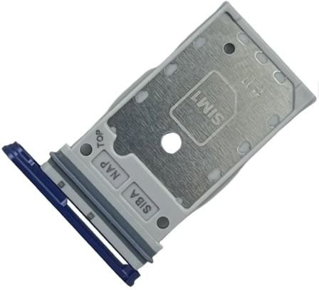 SIM card holder Samsung S921 S24/S926 S24 Plus Dual Cobalt Violet original (used Grade A)