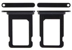 SIM card holder for iPhone 12 mini Black original (used Grade A)