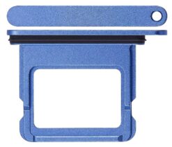 SIM card holder for iPhone 16/16 Plus Ultramarine original (used Grade A)