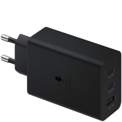 Samsung 65W PD Power Adapter Trio USB-C x 2, USB-A - (uus)