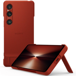 Sony Xperia 1 VI Style Cover with Stand Scarlet - (uus)