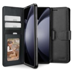 Kaitseümbris kaanega Wallet, Samsung Galaxy Z Fold6, must, Tech-Protect