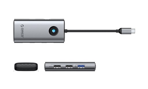 USB-C HUB Orico (PW11-5P) (1xUSB-C, 3xUSB, HDMI)