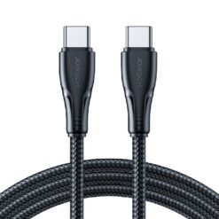 USB cable JOYROOM (S-A11) "USB-C (Type-C) to USB-C (Type-C)" (60W 0.25m) black