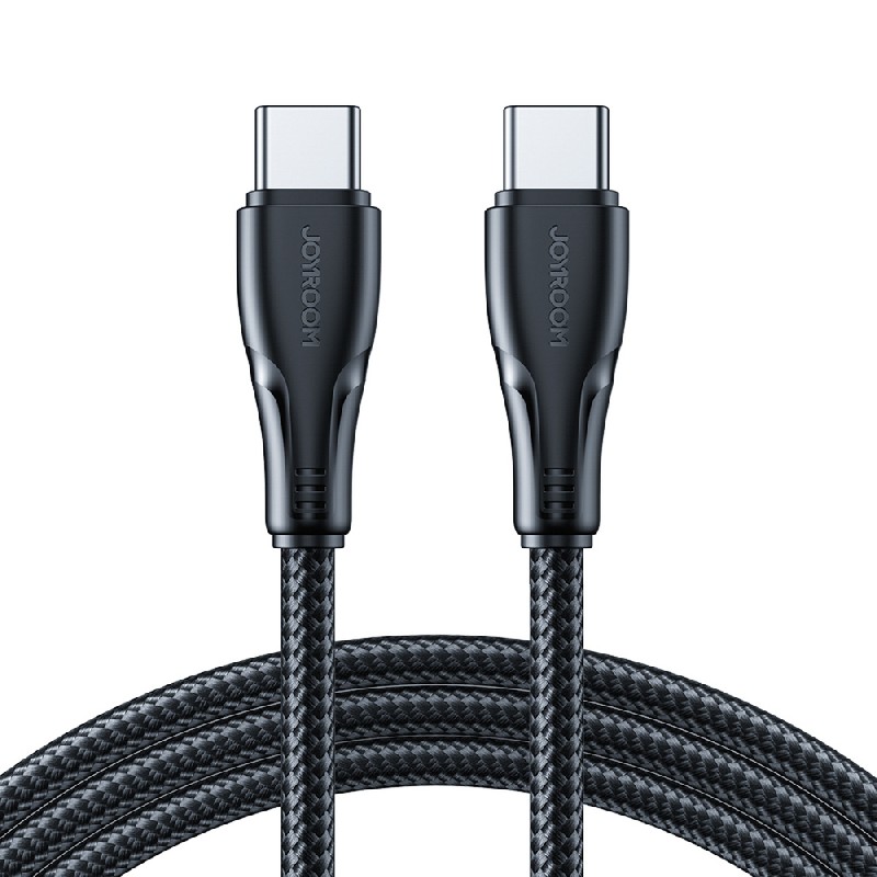 USB cable JOYROOM (S-A11) "USB-C (Type-C) to USB-C (Type-C)" (60W 0.25m) black