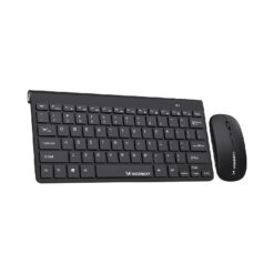 Wireless keyboard+mouse Wozinsky (WZKM-078) black
