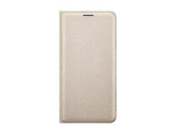 Kaitseümbris kaanega Flip Wallet, Samsung Galaxy J3 (2016), kuldne, Samsung