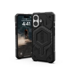Kaitseümbris Monarch Pro, Apple iPhone 16, carbon fiber, MagSafe, Urban Armor Gear (UAG)