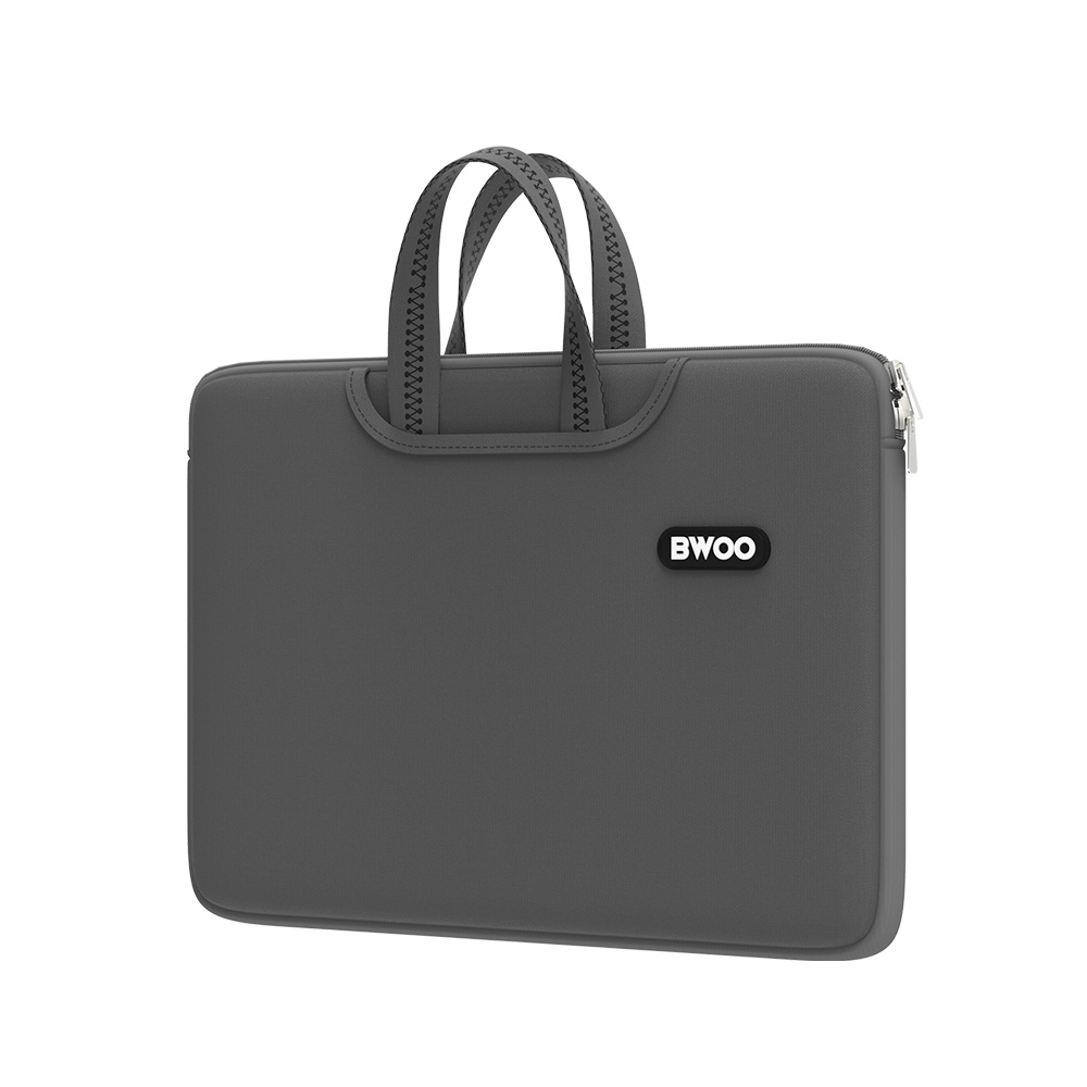 BWOO neoprene laptop bag 14" grey - Image 2