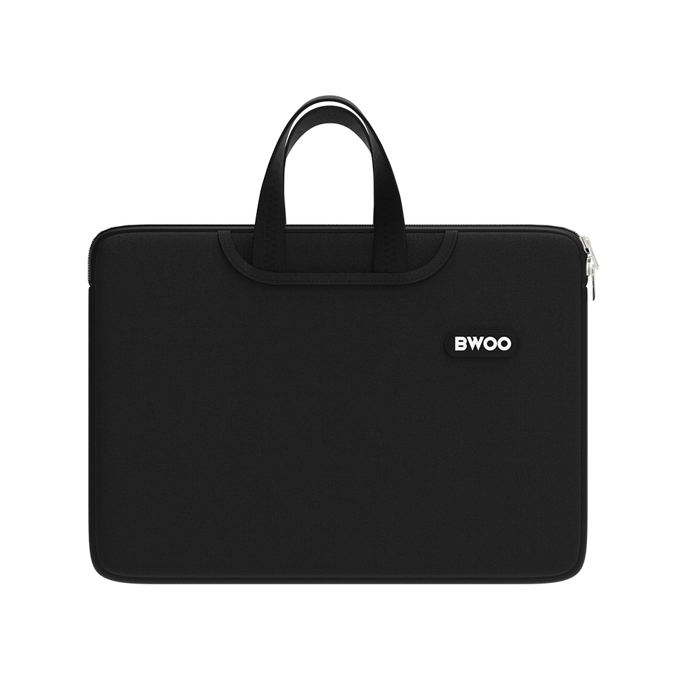 BWOO neoprene laptop bag 15" black