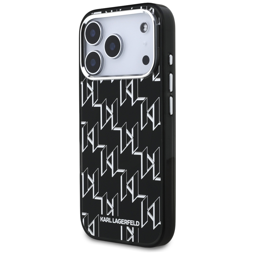 Karl Lagerfeld IML KL Monogram MagSafe case for iPhone 17 Pro black - Image 2