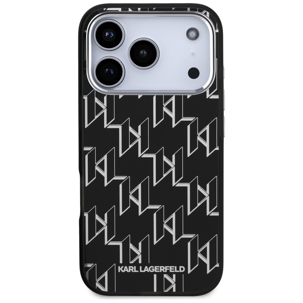 Karl Lagerfeld IML KL Monogram MagSafe case for iPhone 17 Pro black - Image 3