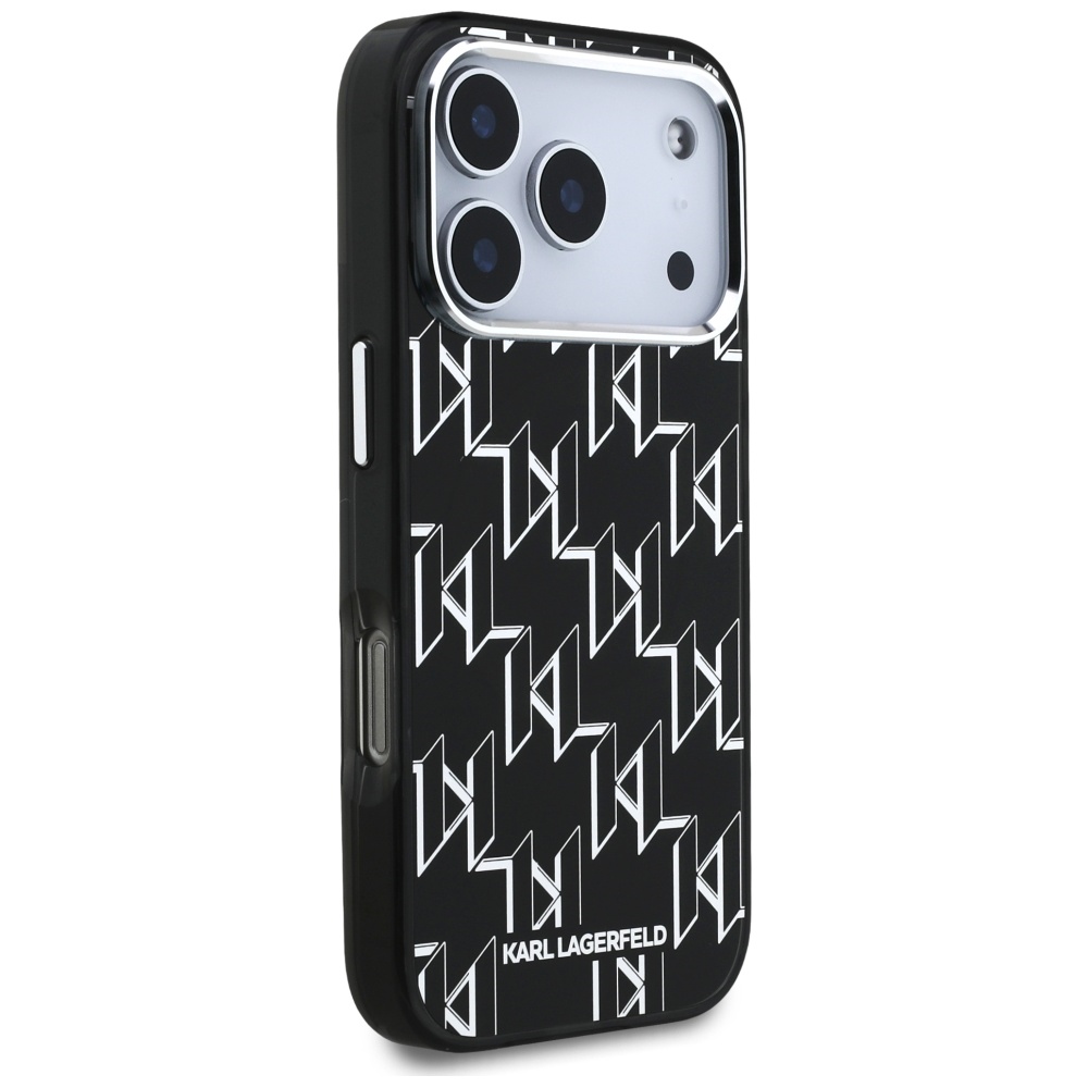 Karl Lagerfeld IML KL Monogram MagSafe case for iPhone 17 Pro black - Image 4