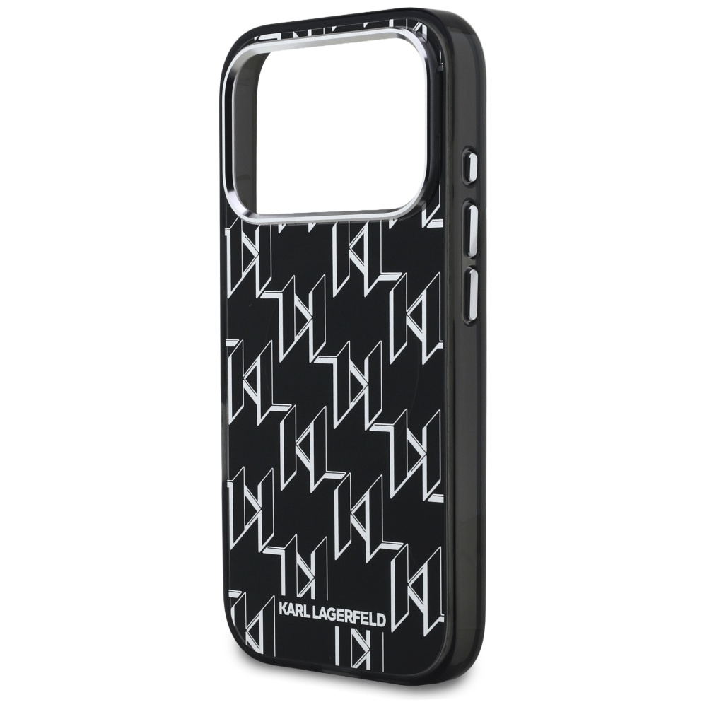 Karl Lagerfeld IML KL Monogram MagSafe case for iPhone 17 Pro black - Image 6