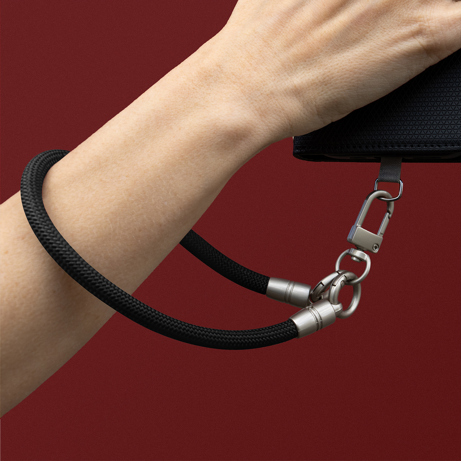 Universal phone strap Ultra black - Image 3