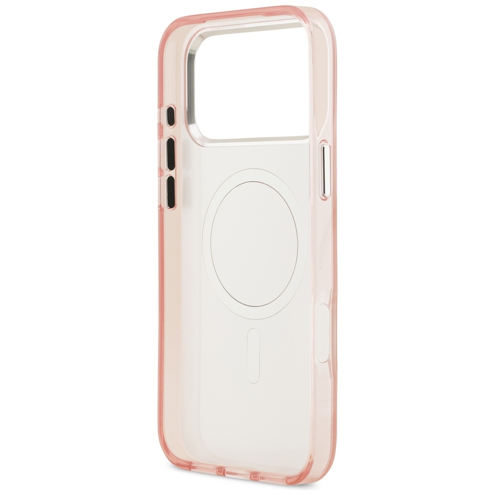 Karl Lagerfeld IML Aquarelle Choupette & Logo MagSafe case for iPhone 17 Pro pink - Image 7