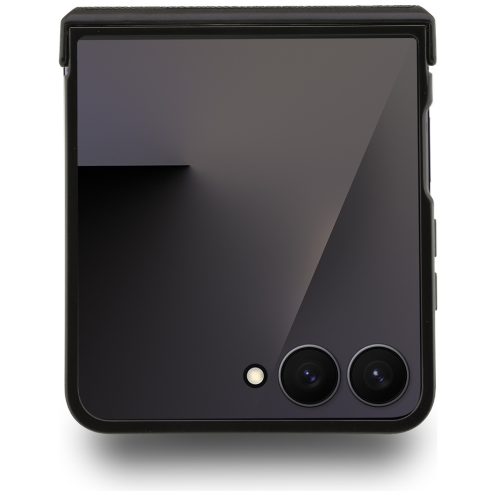 Karl Lagerfeld Saffiano Karl&Choupette Pin case for Samsung Galaxy Z Flip7 black - Image 3