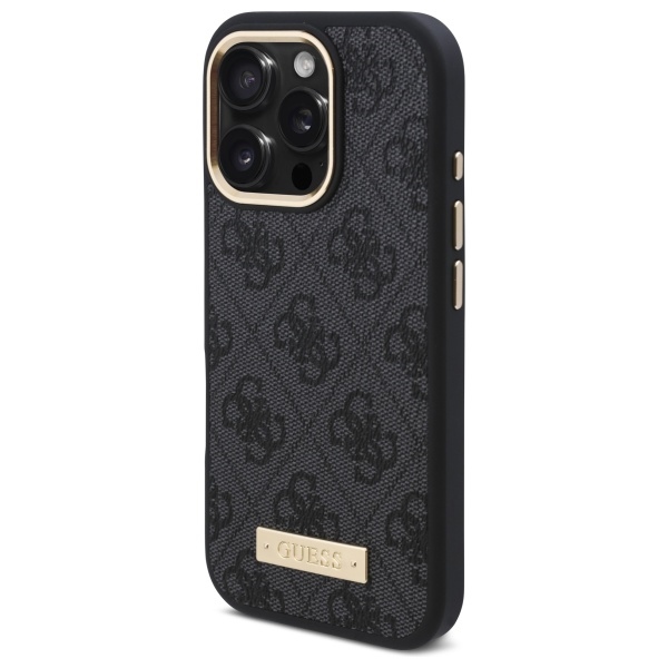 Guess GUHMP16XU4GPRK iPhone 16 Pro Max 6.9" black/black hardcase 4G Logo Plate MagSafe - Image 2