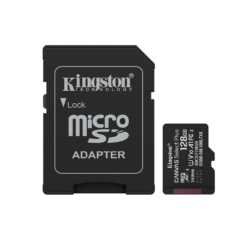 Kingston memory card microSD 128GB Canvas Select+