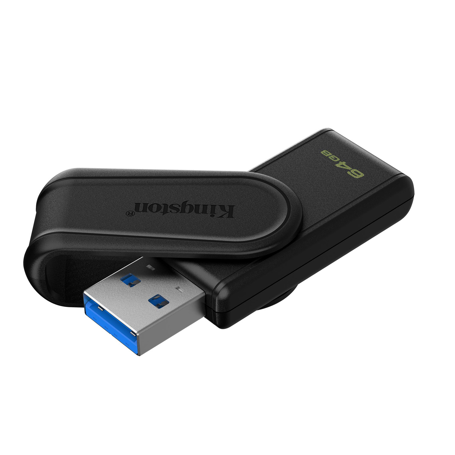 Kingston pendrive 64GB Portable USB 3.2 Gen 1 DataTraveler Exodia S (Black/Black) - Image 2