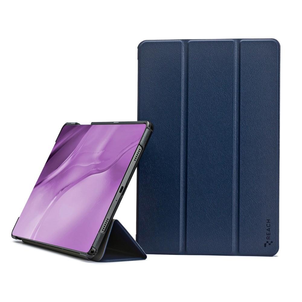 Telefoniümbris Reach Smart Leather Xiaomi Redmi Pad 2 Pro 12.1 tumesinine