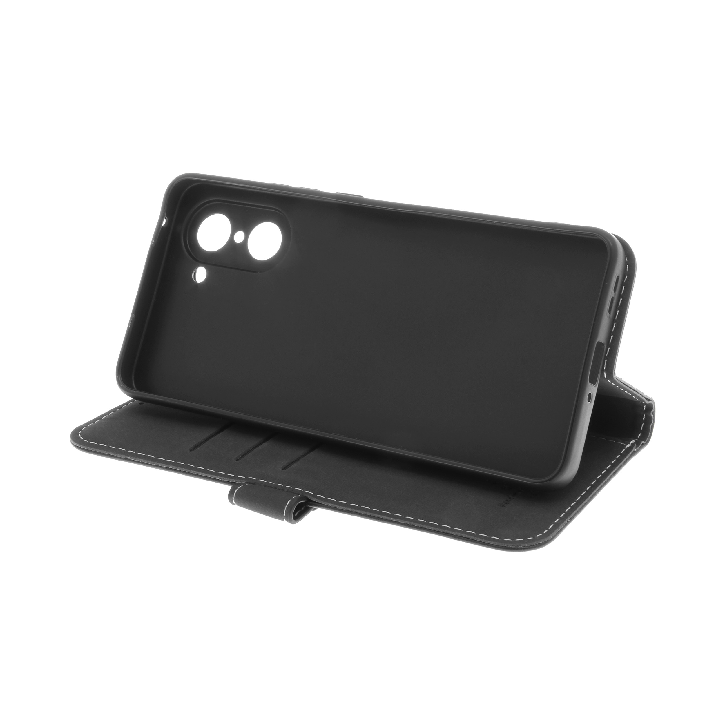 Oneplus Nord CE5 5G must Flip nahkkott - Image 2