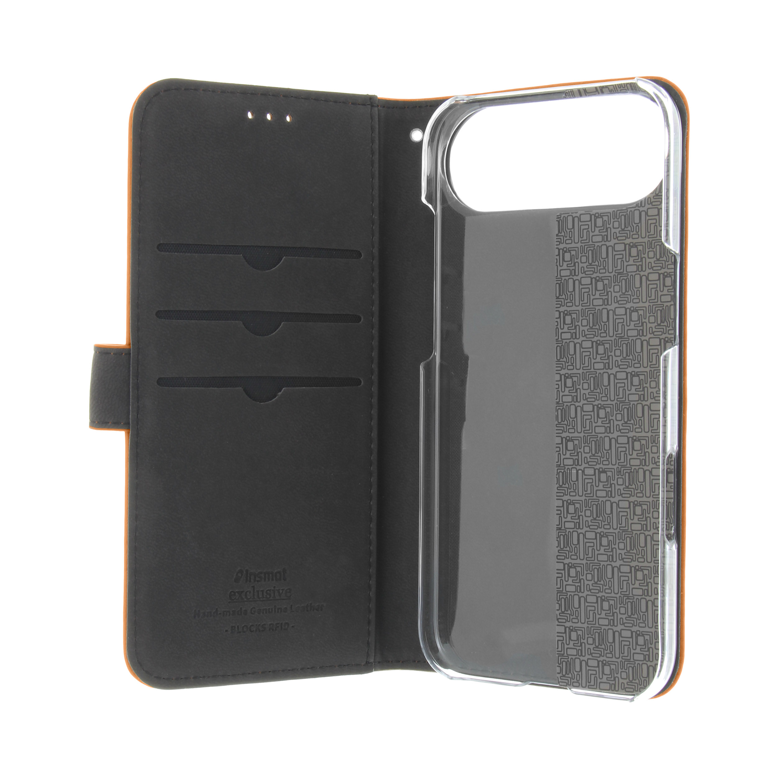 iPhone Air pruun Flip nahkkott - Image 2