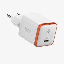 Toalaadija adapter ArcStation Essential 30W USB-C, valge, kiirlaadimine, Spigen