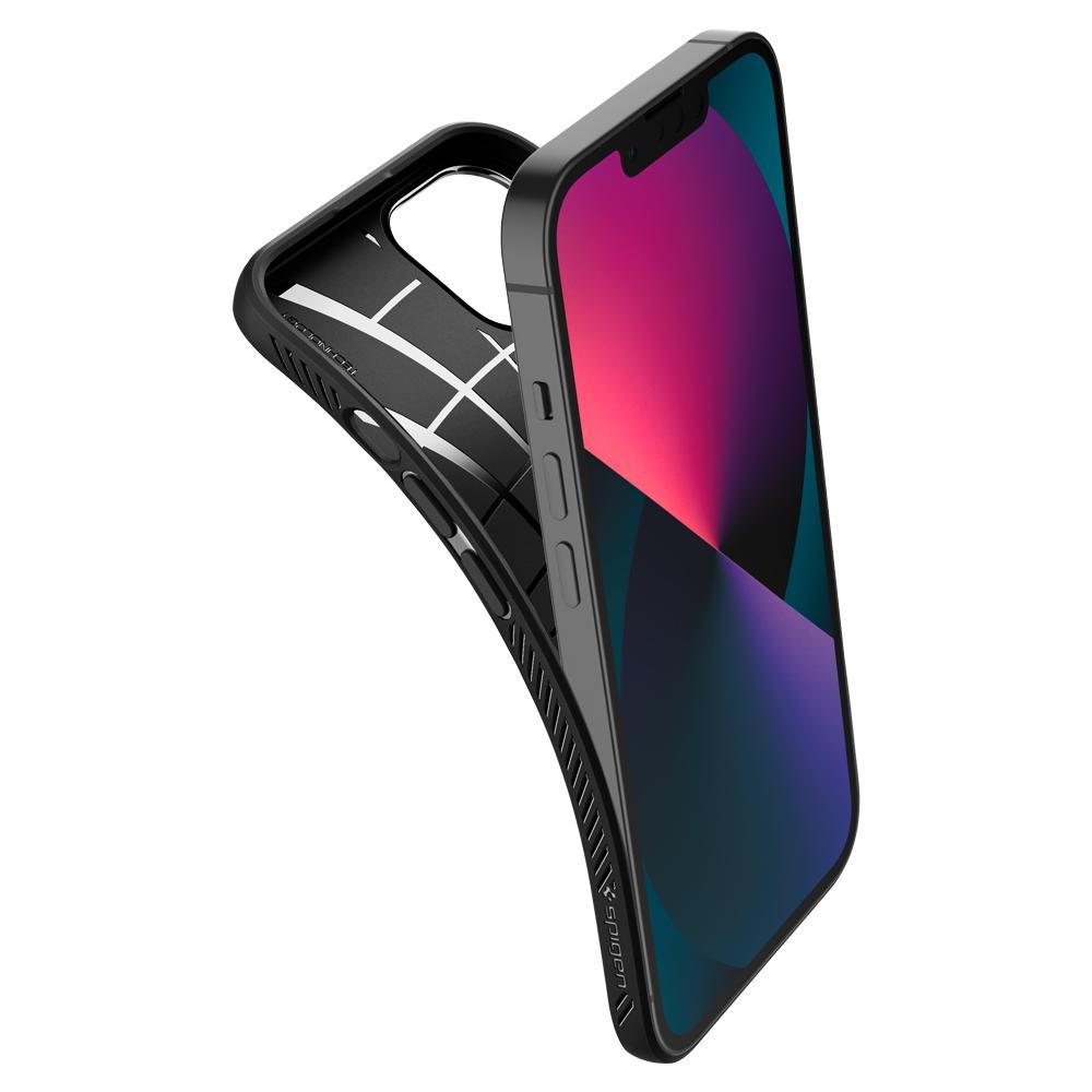 Kaitseümbris Liquid Air, Apple iPhone 13 mini, must, Spigen - Image 3