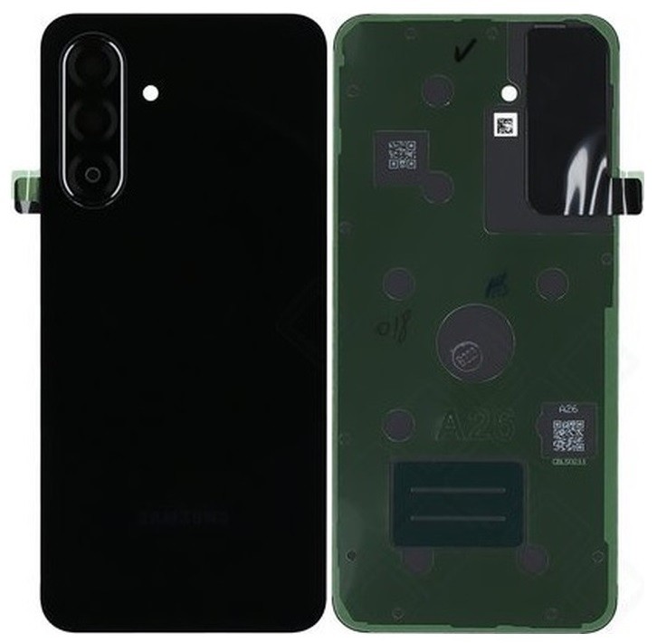 Back cover for Samsung A266 A26 5G Black original (service pack)