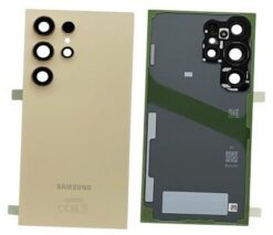 Back cover for Samsung S928 S24 Ultra Titanium Yellow original (used Grade A)