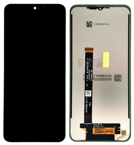 LCD screen Samsung G556 Xcover 7 5G with touch screen Black original (used Grade C)