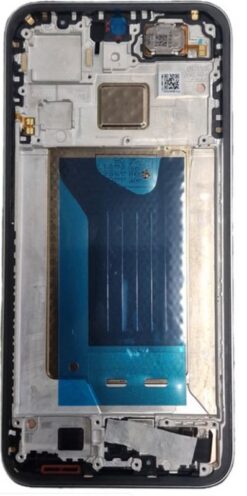 LCD screen Xiaomi 15T 5G with touch screen with frame Black original (service pack)