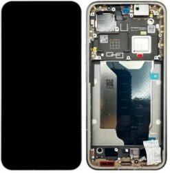 LCD screen Xiaomi 15T Pro 5G with touch screen with frame Grey original (service pack)