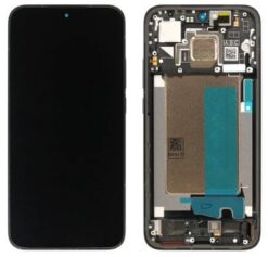 LCD screen Xiaomi Poco F7 5G with touch screen with frame Black original (service pack)