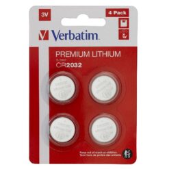 Lithium batteries Verbatim 3V CR2032 (4pcs)