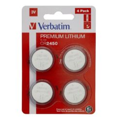 Lithium batteries Verbatim 3V CR2450 (4pcs)