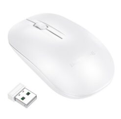 Mouse Borofone BG14 Planet wireless, white
