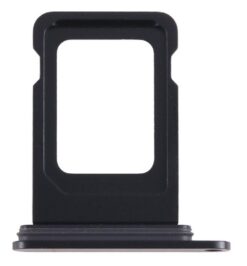 SIM card holder for iPhone 15 Pro/15 Pro Max Black original (used Grade A)