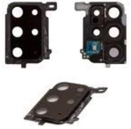 Samsung G985/G986 S20 Plus lens for camera with frame Cosmic Black original (used Grade A)