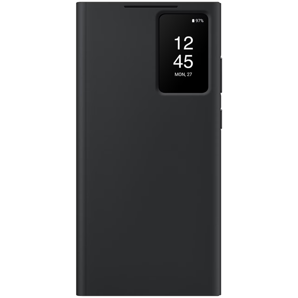 Samsung Galaxy S23 Ultra Smart View Wallet Case EF-ZS918 Black - (uus)