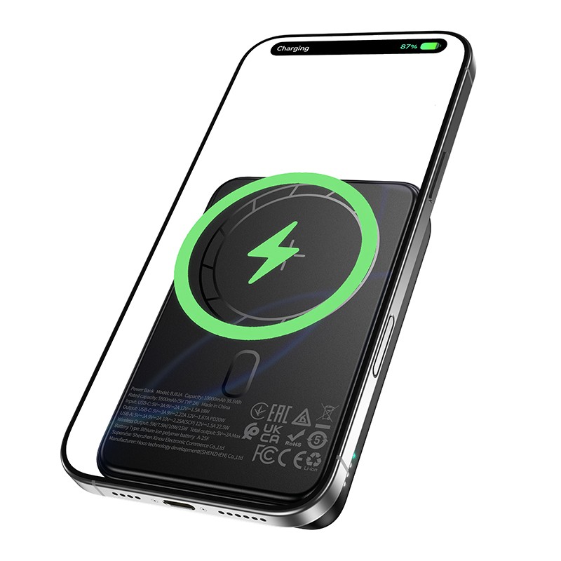 Väline aku Power Bank Borofone BJ82A PD20W 10000mAh must - Image 2